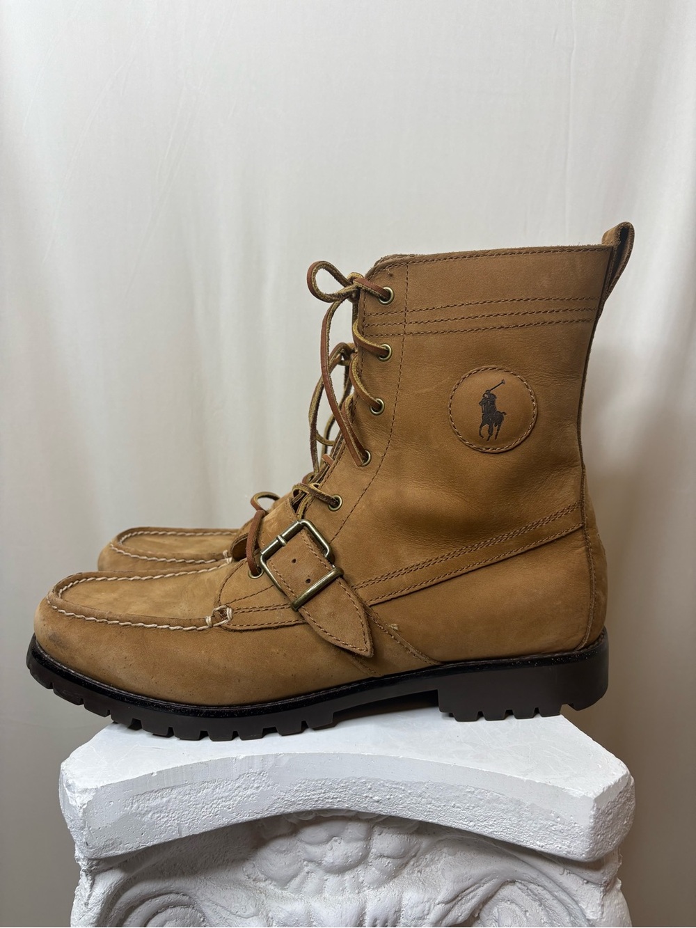 Polo by Ralph Lauren Chestnut Tan Leather - Picture 2 of 8
